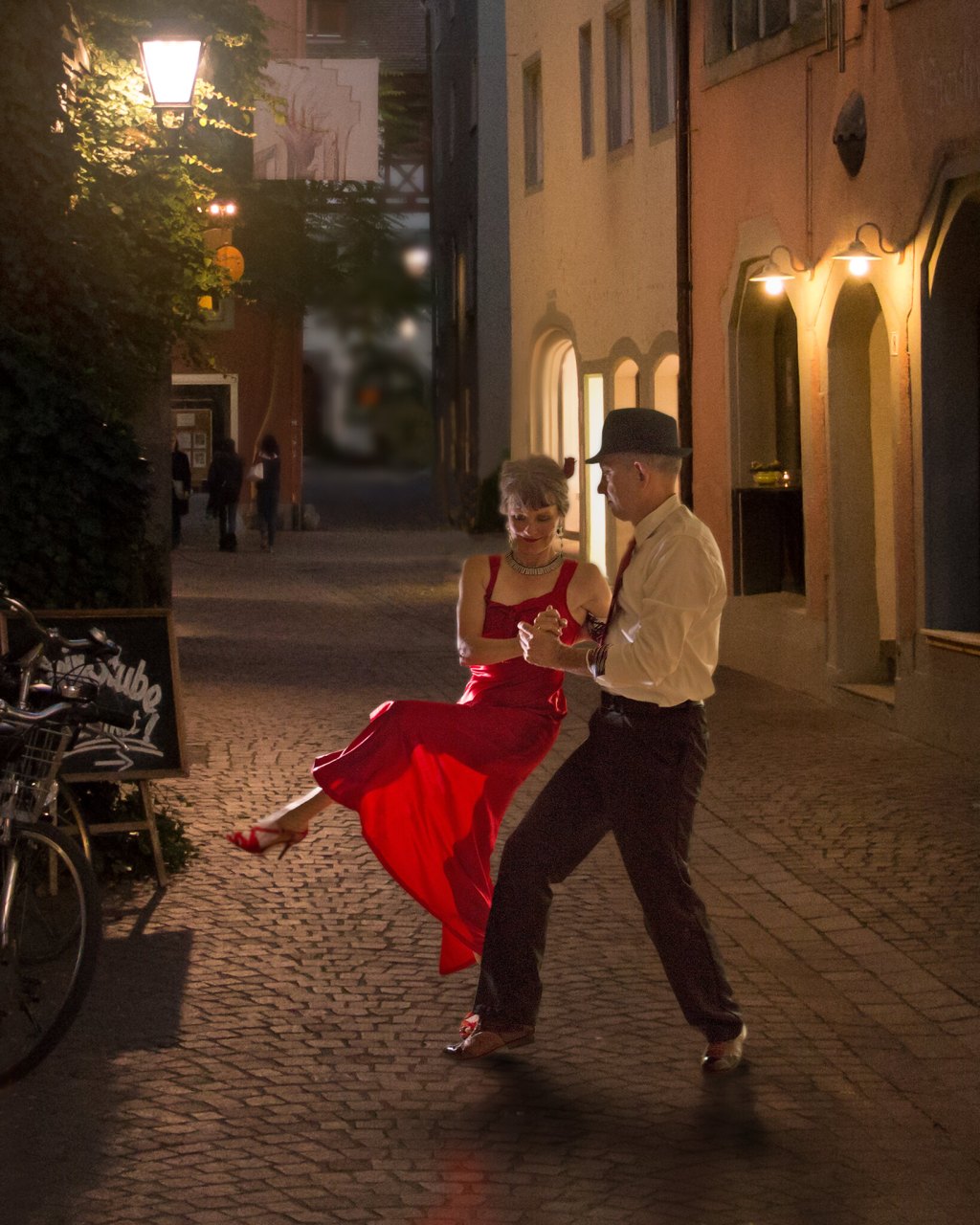 Tango scene from film&nbsp;shoot